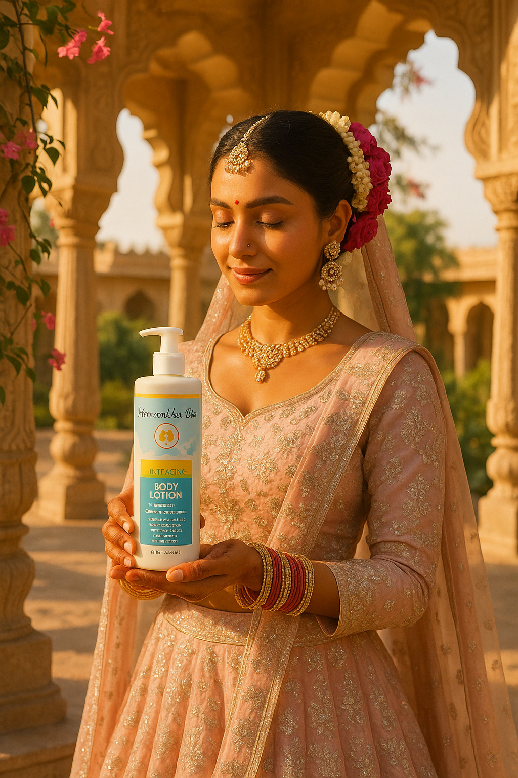 Hemambika Bliss® Anti-Aging Body Lotion - With Retinol & Coconut Water, Targets Crepe Skin, Wrinkles, Sagging & Sun-Damaged Skin - Suitable for All Skin Types