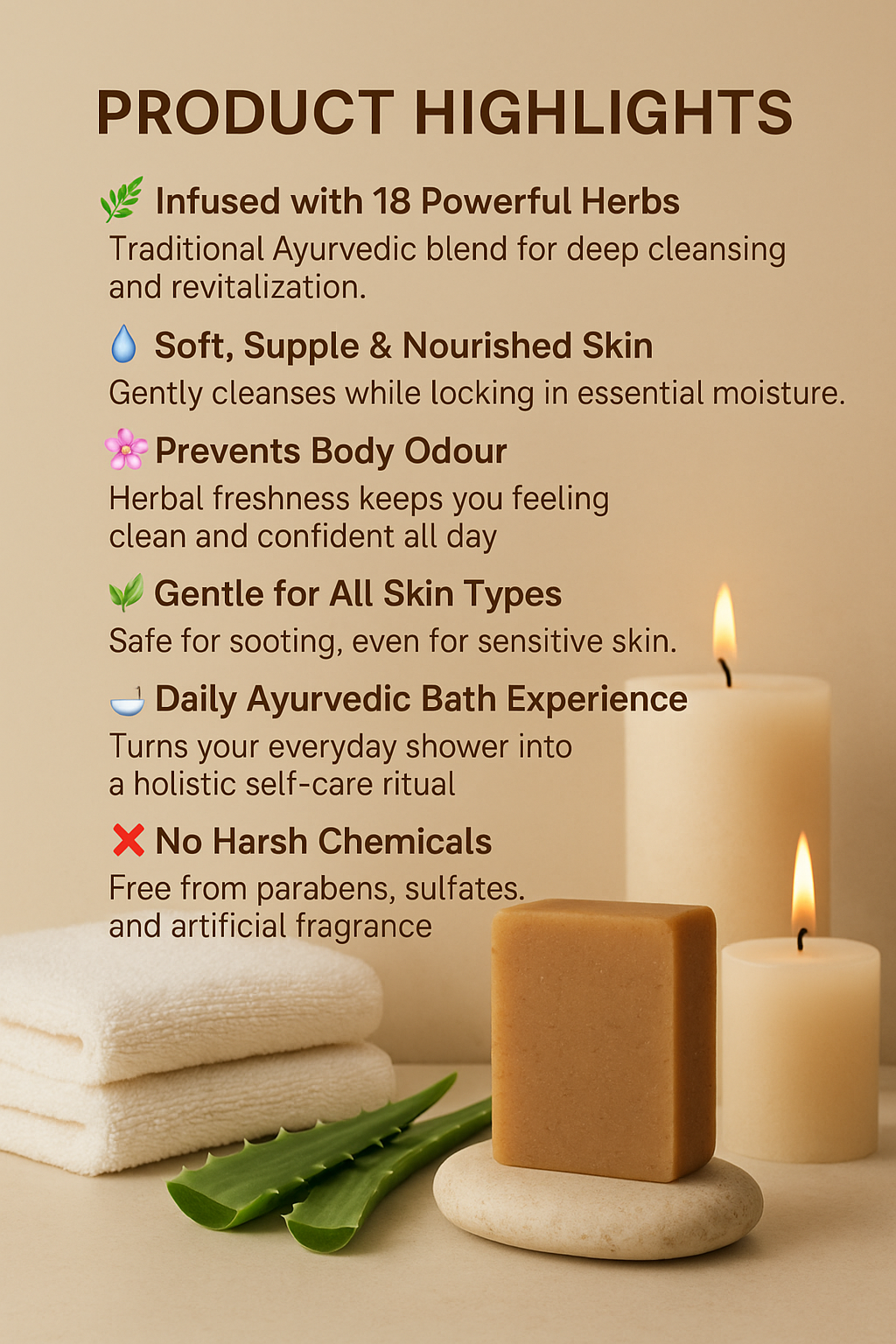 Hemambika Bliss® Ayur Fresh Bath & Shower Gel - Botanical Blend of 18 Herbs, Nourished & Supple Skin, Prevents Bad Odor - Suitable for All Skin Types