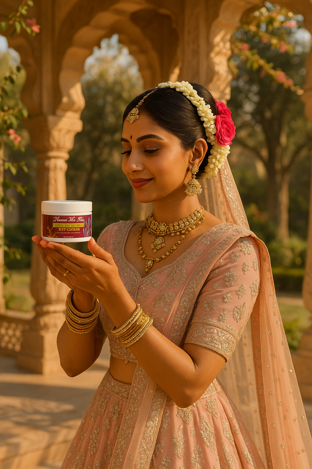 Hemambika Bliss® Kumkumadi Radiance Day Cream - Infused with Saffron and Shea Butter